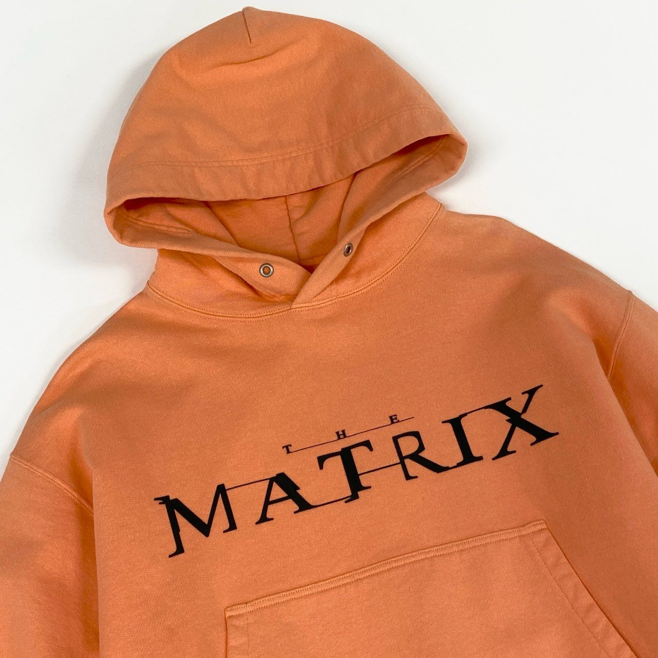 64g4 DELUXE デラックス MATRIX マトリックスコラボ プルオーバー フーディー パーカー タグ付き メンズ 男性用 21SD2584 S コーラルオレンジ コットン100％