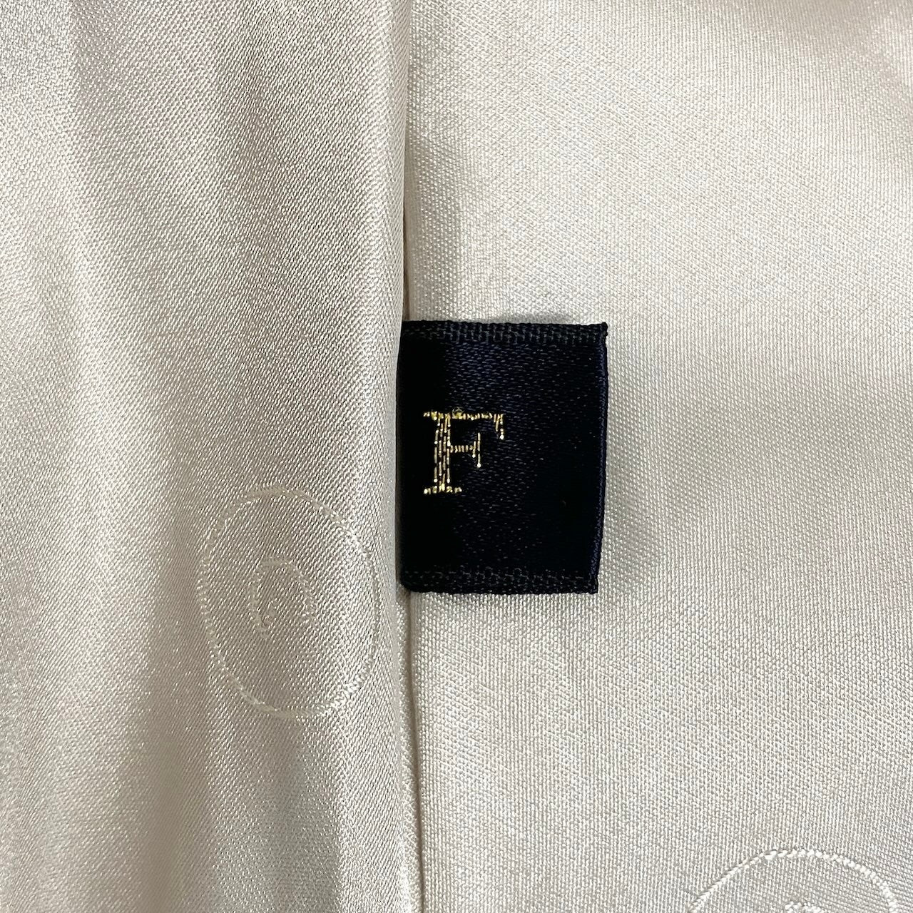 32d2 GRES グレ シェアードミンクコート 毛皮ロングコート 千鳥格子柄 アウター Fサイズ ベージュ ブラウン シェアード レディース 女性用k02i