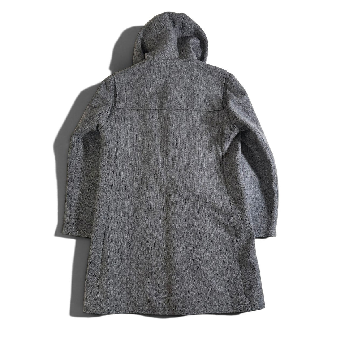 62j29 A.P.C. アーペーセー フランス製 フーデットコート ウールブレンド サイズ3 グレー系 メンズu02t
