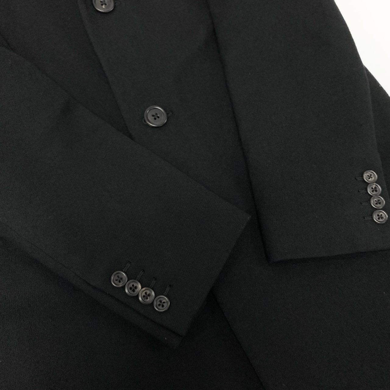 45j10 MARC JACOBS マークジェイコブス チェスターコート ロングコート ウールコート アウター 48サイズ ブラック メンズu02t
