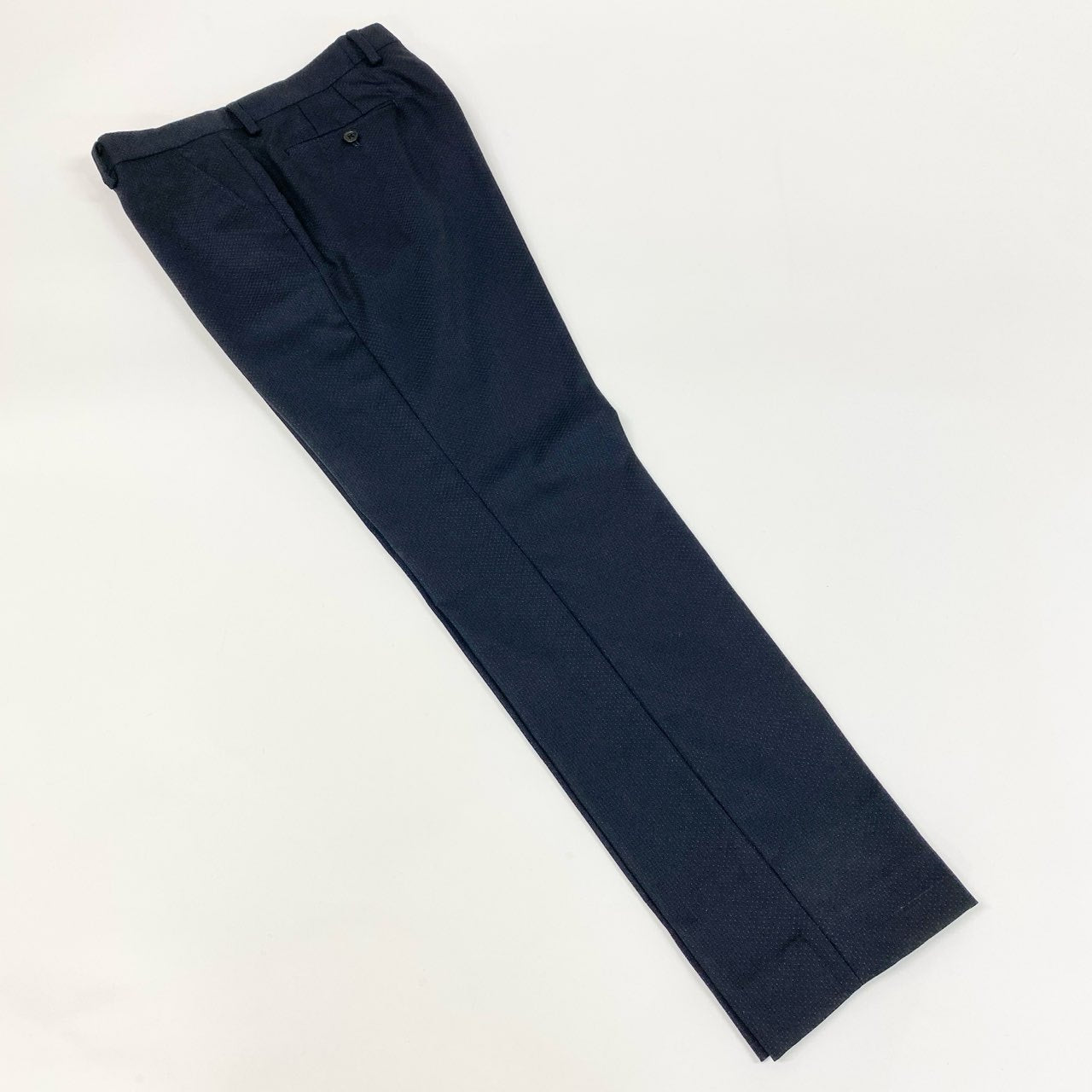 60d13 Paul Smith ポールスミス SOHO FIT セットアップスーツ シングルスーツ 背抜き ウール混 PF-ST-78862 サイズL ネイビー メンズ 紳士服o07t