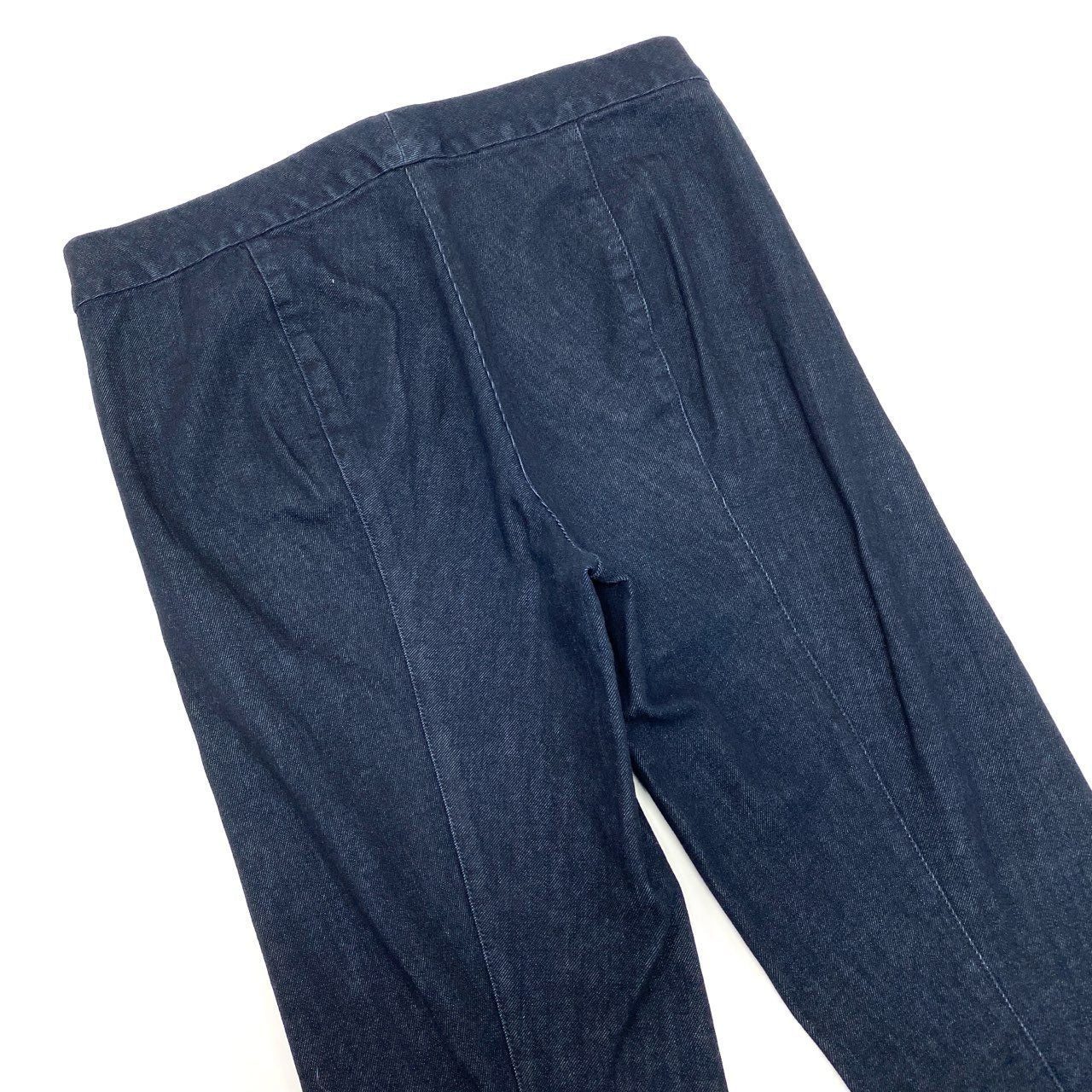 11k28《美品》 THE ROW ザロウ スリムデニムパンツ ストレッチジーンズ M インディゴブルー レディースu02t