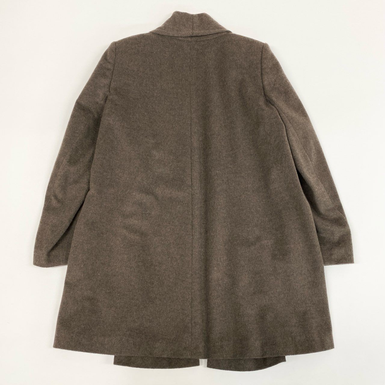 84j5《美品》 GOBI ゴビ 総カシミヤ ジャケット ハーフコート  Mサイズ ブラウン カシミア100 レディースo07t