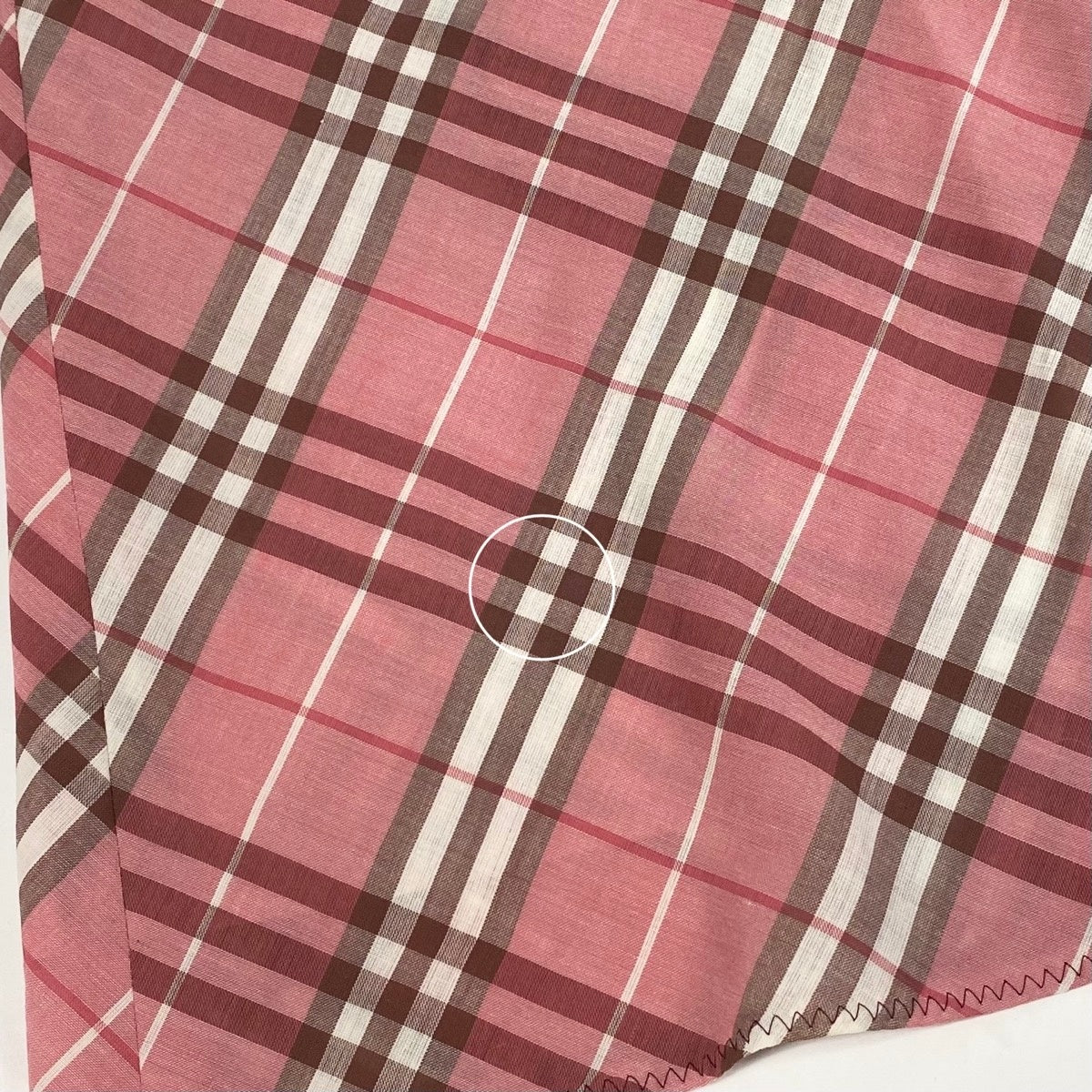 Ig13 BURBERRY LONDON BLUE LABEL バーバリーロンドン ブルーレーベル ノバチェック柄 ミニスカート サイズ36 ピンク レディースo07t