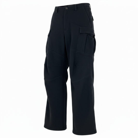 Md23 BALENCIAGA バレンシアガ 23ss Kick Cargo Pants スウェット カーゴ バギーパンツ 720243 サイズXXS ブラック コットン100％ ユニセックス 男女兼用k02i