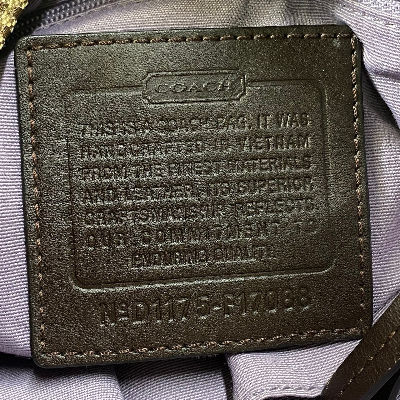 g14 COACH コーチ シグネチャー ショルダーバッグ ベージュ ブラウン キャンバス レザー レディースo07t