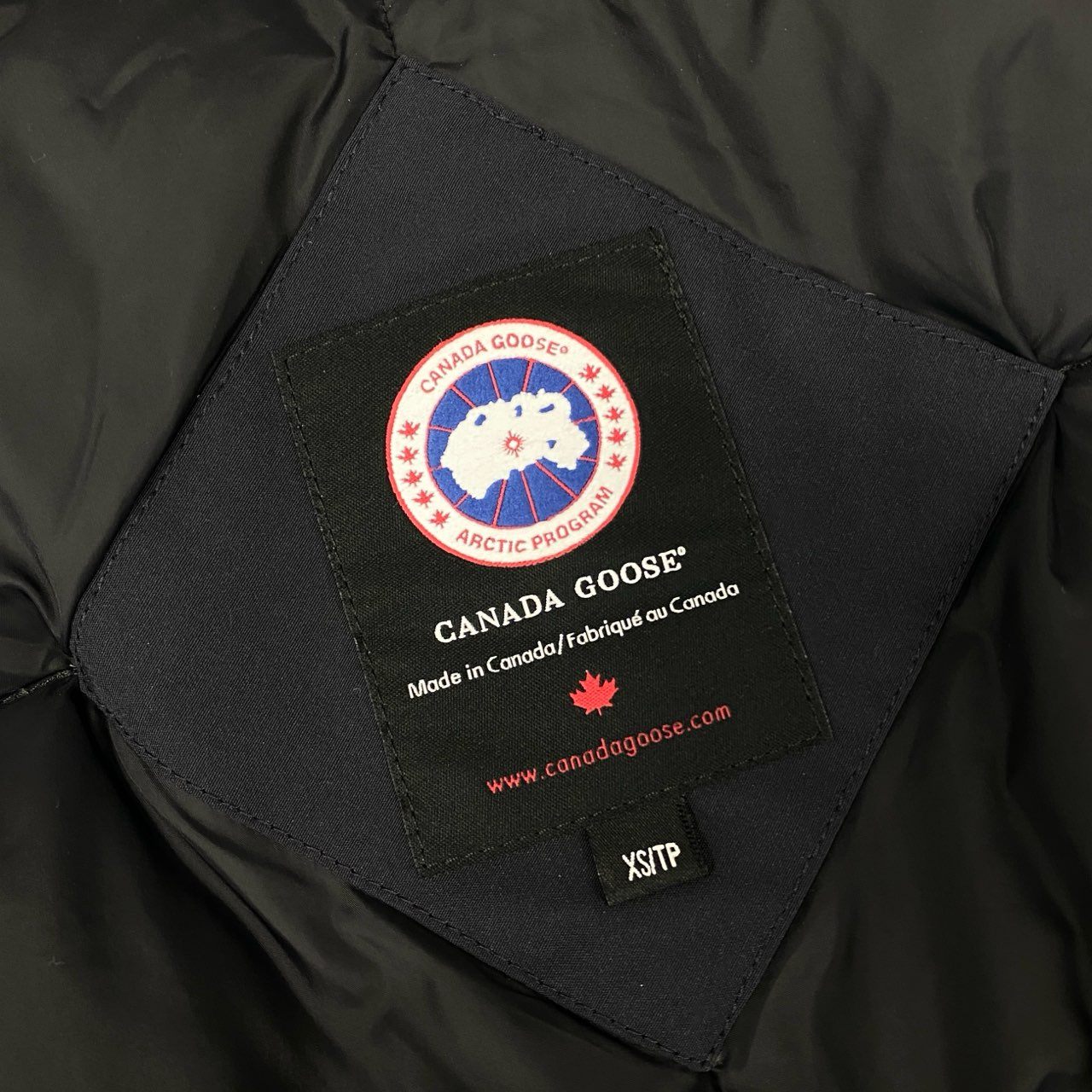 69k20 CANADA GOOSE カナダグース 2603JL BRONTE PARKA ブロンテ ダウンコート アウター サイズXS ブラック系 レディース