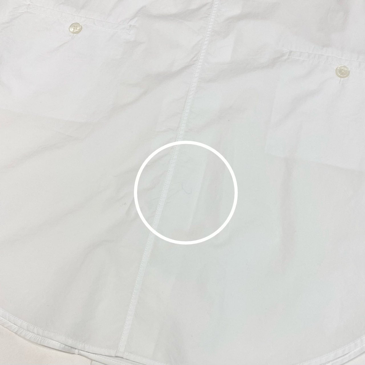 Ec2 Acne Studios アクネ ストゥディオズ 5分袖 シャツワンピース トップス 34 ホワイト コットン レディースu02t