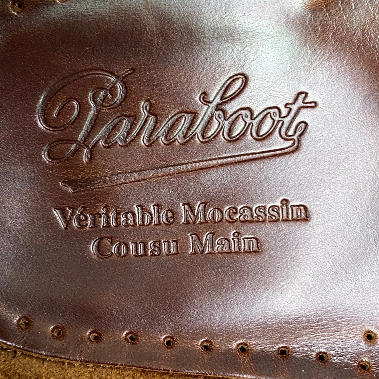 2a9 Paraboot パラブーツ スペイン製 CORAUX コロー コインローファー 6 ブラウン レザー シューズ ペニー モカシン