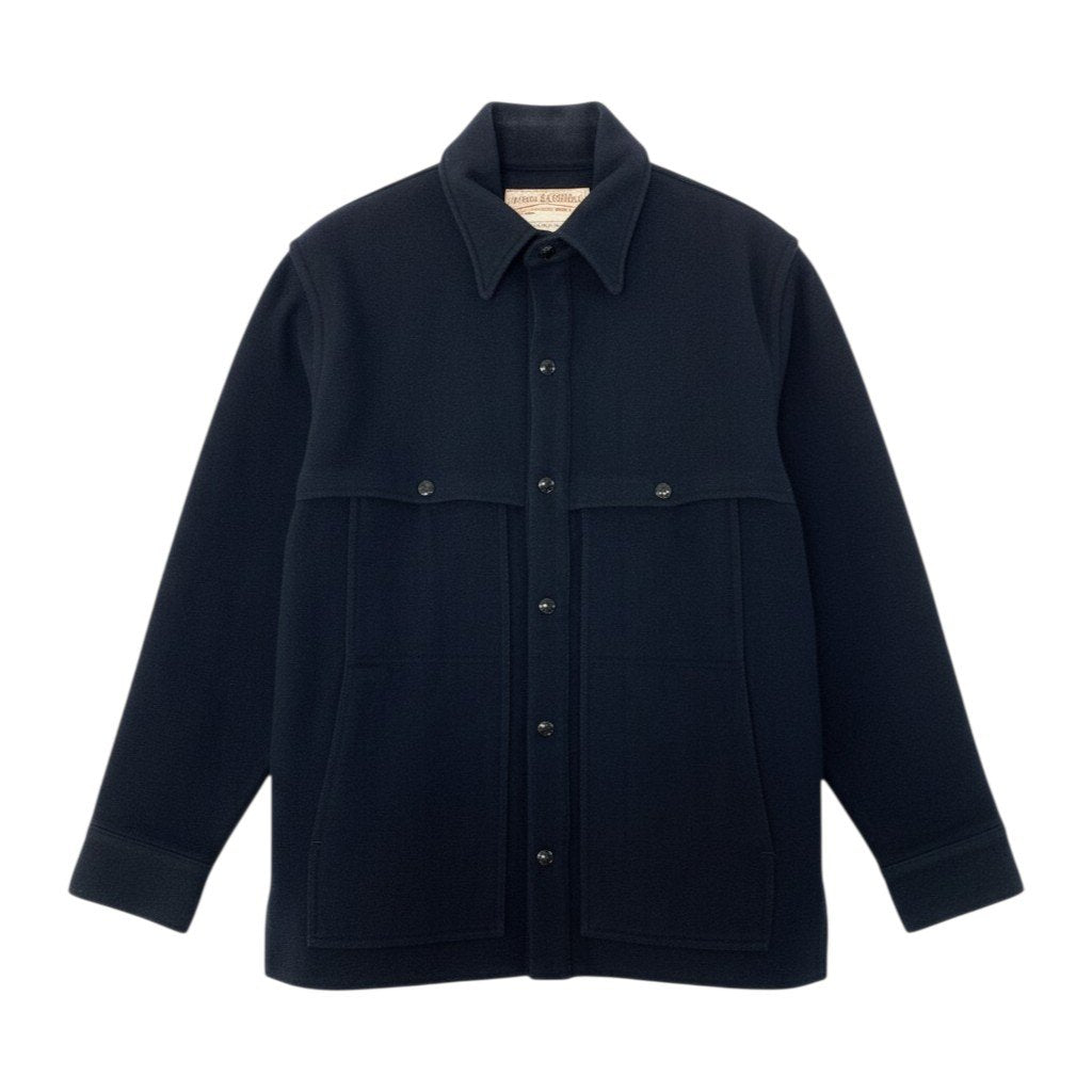 24c7 【USA製】FILSON フィルソン マッキーノジャケット マッキーノクルーザー サイズM ネイビー メンズ アウター アメカジk02i