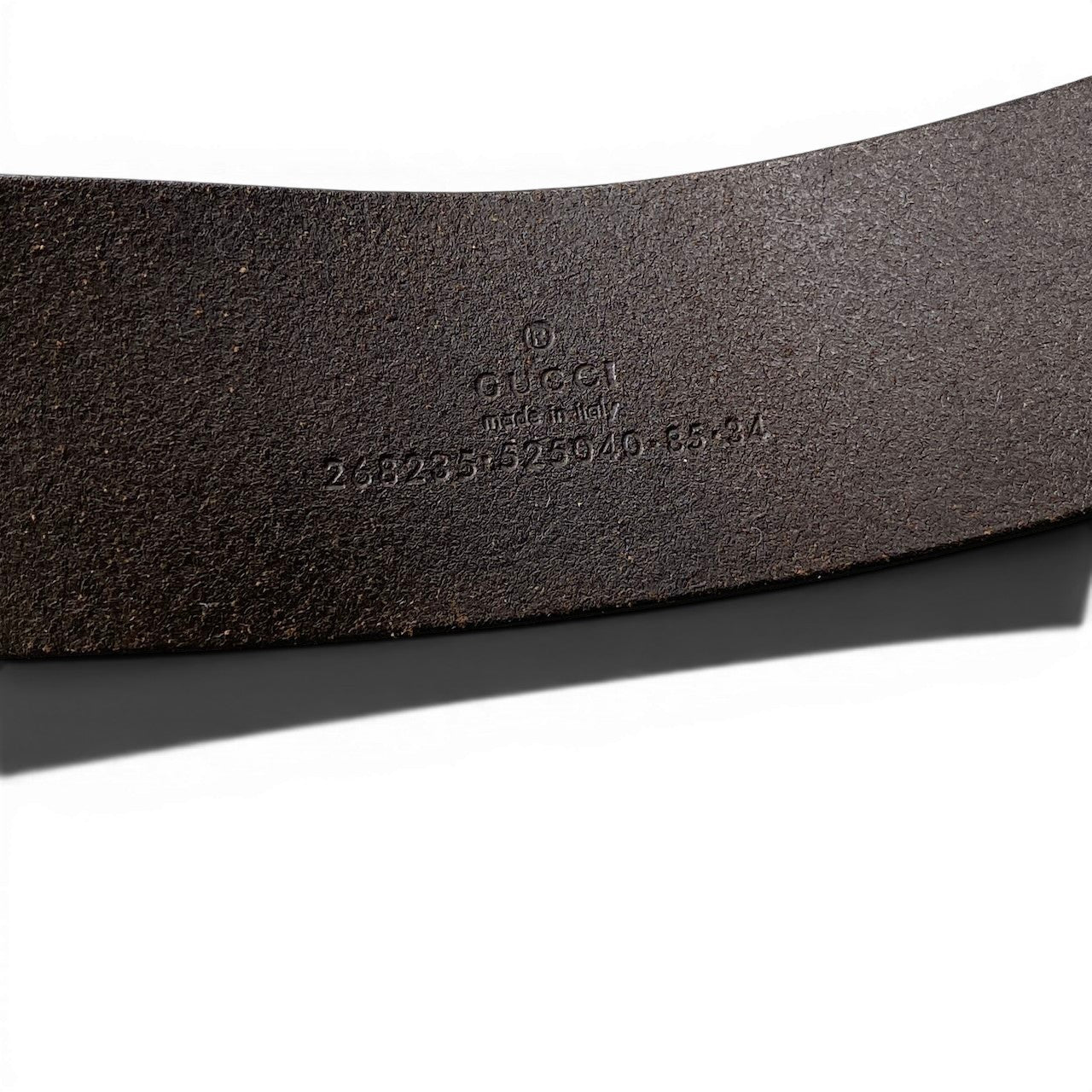 f10 GUCCI グッチ GGマーモント インターロッキングG レザーベルト 268235 ブラウンk02i