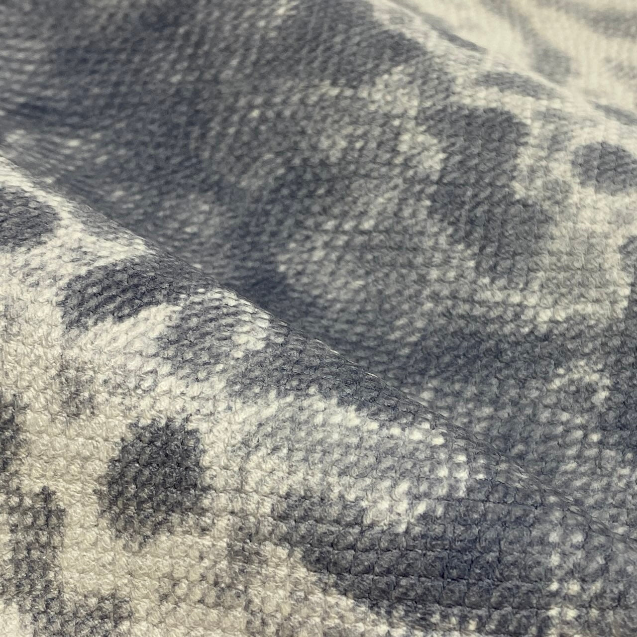 Ec31 GUCCI グッチ パイソンプリント シープスキン ワンピース Python Print Sheep Skin Dress サイズ36 グレーt18r