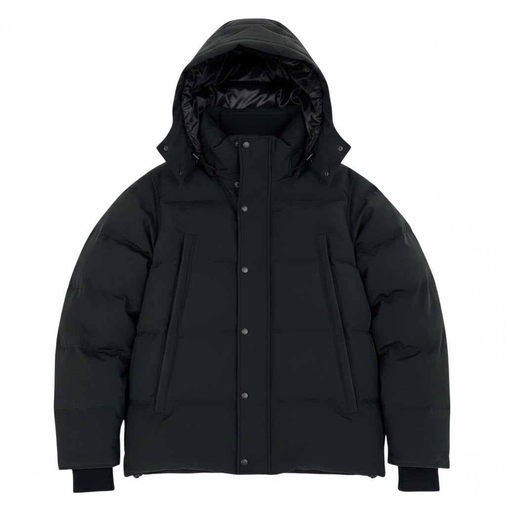 41e14 《美品》 CANADA GOOSE カナダグース ウィンダムパーカー ブラックレーベル 3808MB サイズS ブラック ダウンジャケット Black Labelt18r