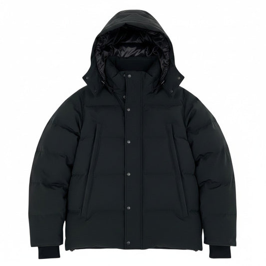 41e14 《美品》 CANADA GOOSE カナダグース ウィンダムパーカー ブラックレーベル 3808MB サイズS ブラック ダウンジャケット Black Labelt18r