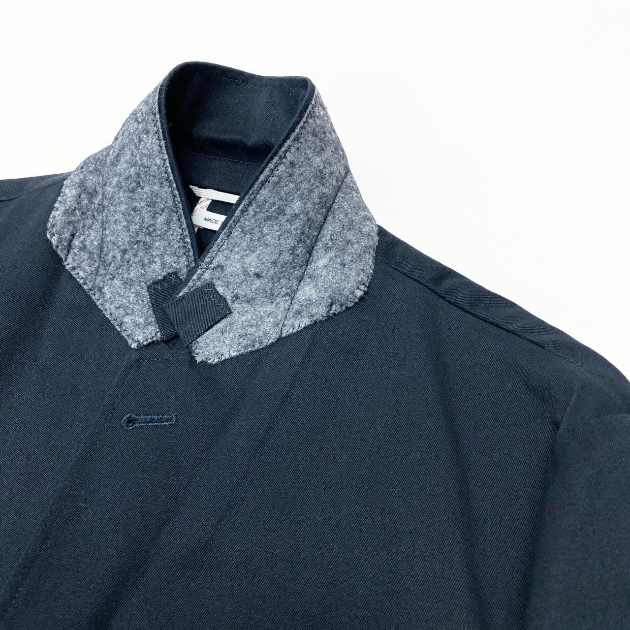 54b23 THOM BROWNE トムブラウン コットン ツイル 4BAR スポーツコート テーラードジャケット MJU490A-03788415 2サイズ ネイビー コットン100％ メンズ 男性用u02t