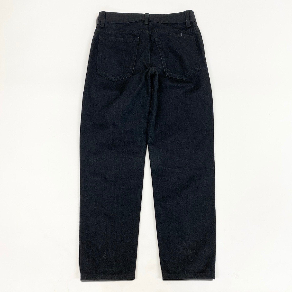 13i14 SAINTLAURENT サンローラン デニムパンツ ボトムス イタリア製 26サイズ ブラック コットン100％ レディースu02t