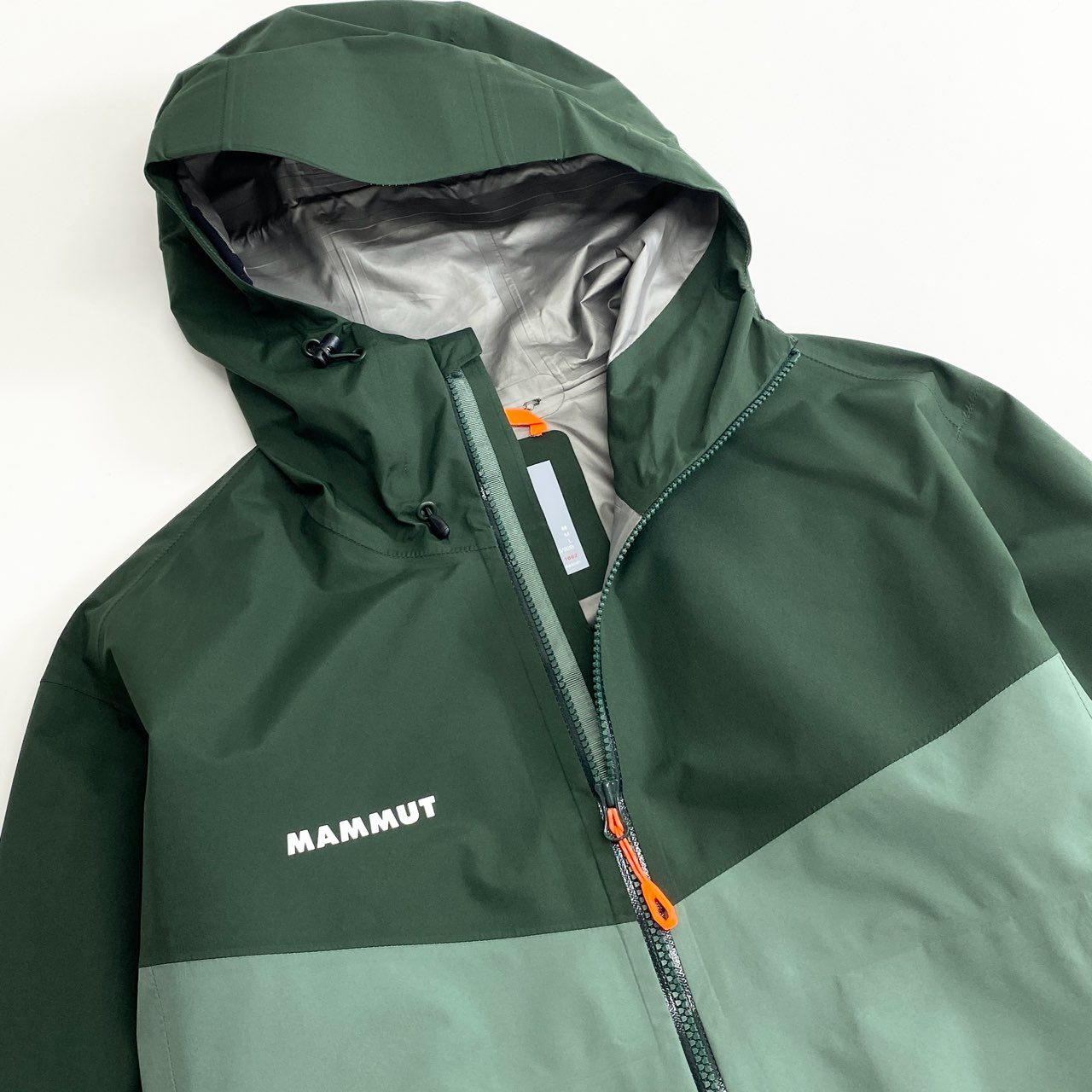 50c23 MAMMUT マムート CONVEY TOUR HS HOODED JACKET ハードシェル  L グリーン GORE-TEX 2.5 ゴアテックス アウトドア