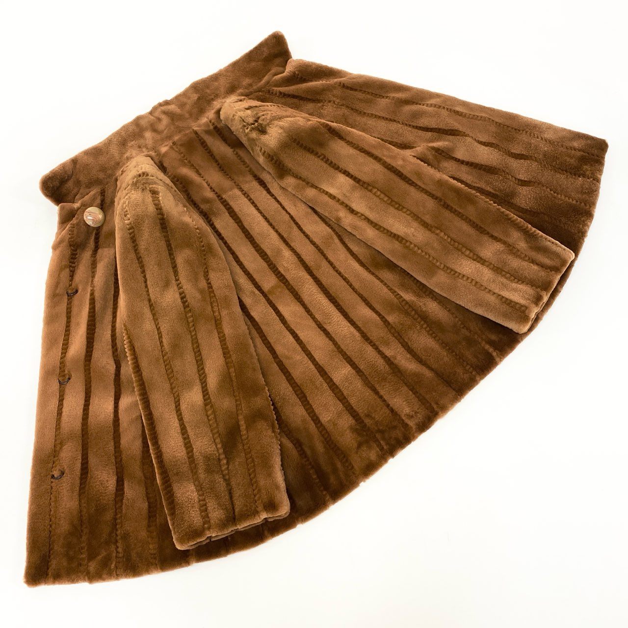 86j23 SAGA MINK サガミンク 銀サガ シェアードミンク ミンクコート 毛皮コート ジャケット サイズF ブラウン 染めミンクファー レディースu02t