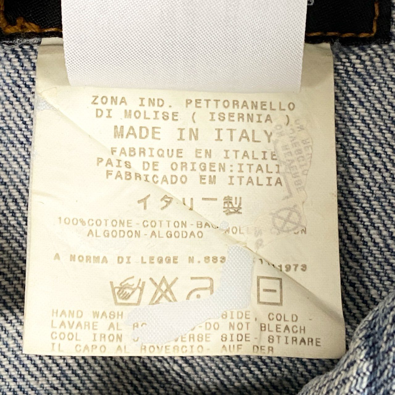 13f12 DOLCE&GABBANA ドルチェアンドガッバーナ デニムジャケット Gジャン ピンナップガールプリント サイズS ブルー コットン レディース 女性用