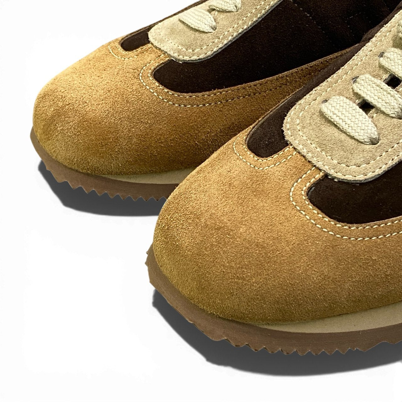 1a22《美品》 HERMES エルメス Hクイック スエードスニーカー サイズ37 1/2 茶系 スウェードレザー シューズ 女性靴t18r