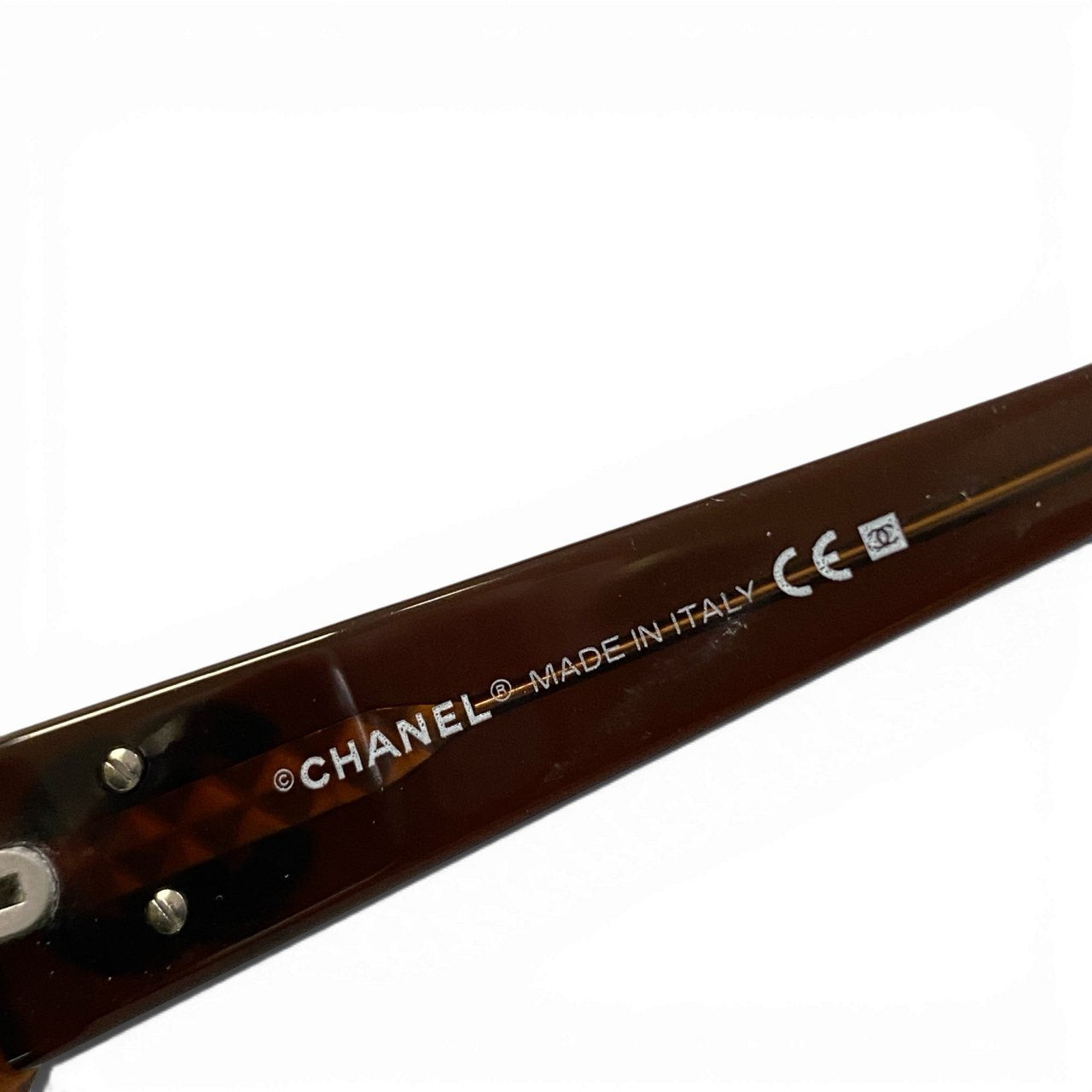 b15 CHANEL シャネル ココマーク サングラス アイウェア 5101 57□18 ブラウン レディースta1