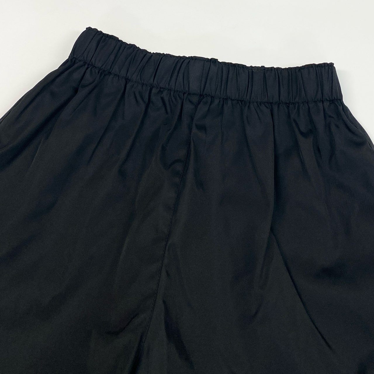 Ic16 PRADA プラダ トライアングルロゴ Re-Nylon ショートパンツ ショーツ Triangle Logo Short Pants 22C757 サイズ38 ブラックt18r