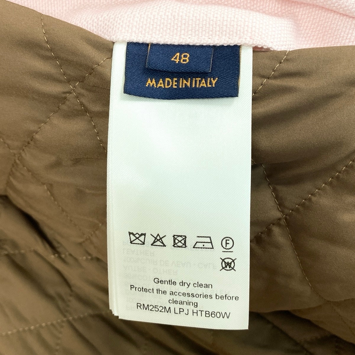h17 定価￥621,500 LOUIS VUITTON ルイヴィトン × NIGO 25AW 現行 ワークウェアブルゾン Workwear Blouson 1AILNB size 48 ピンクt18r