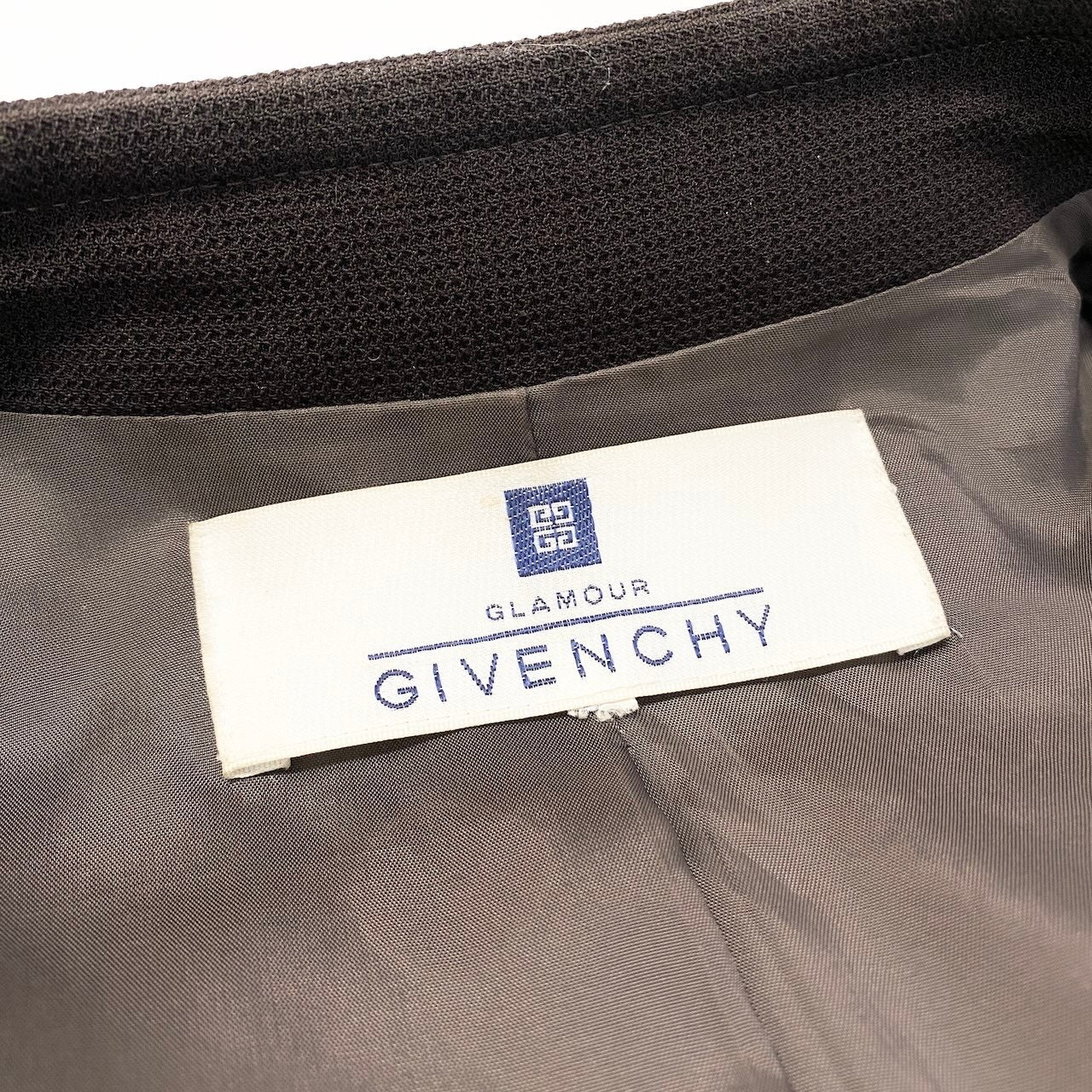 21c18 GIVENCHY ジバンシー ロングコート ロゴボタン ロゴ刺繍 薄手 アウター ストレッチ レディース 女性用 426504-25 44 ブラウンu02t
