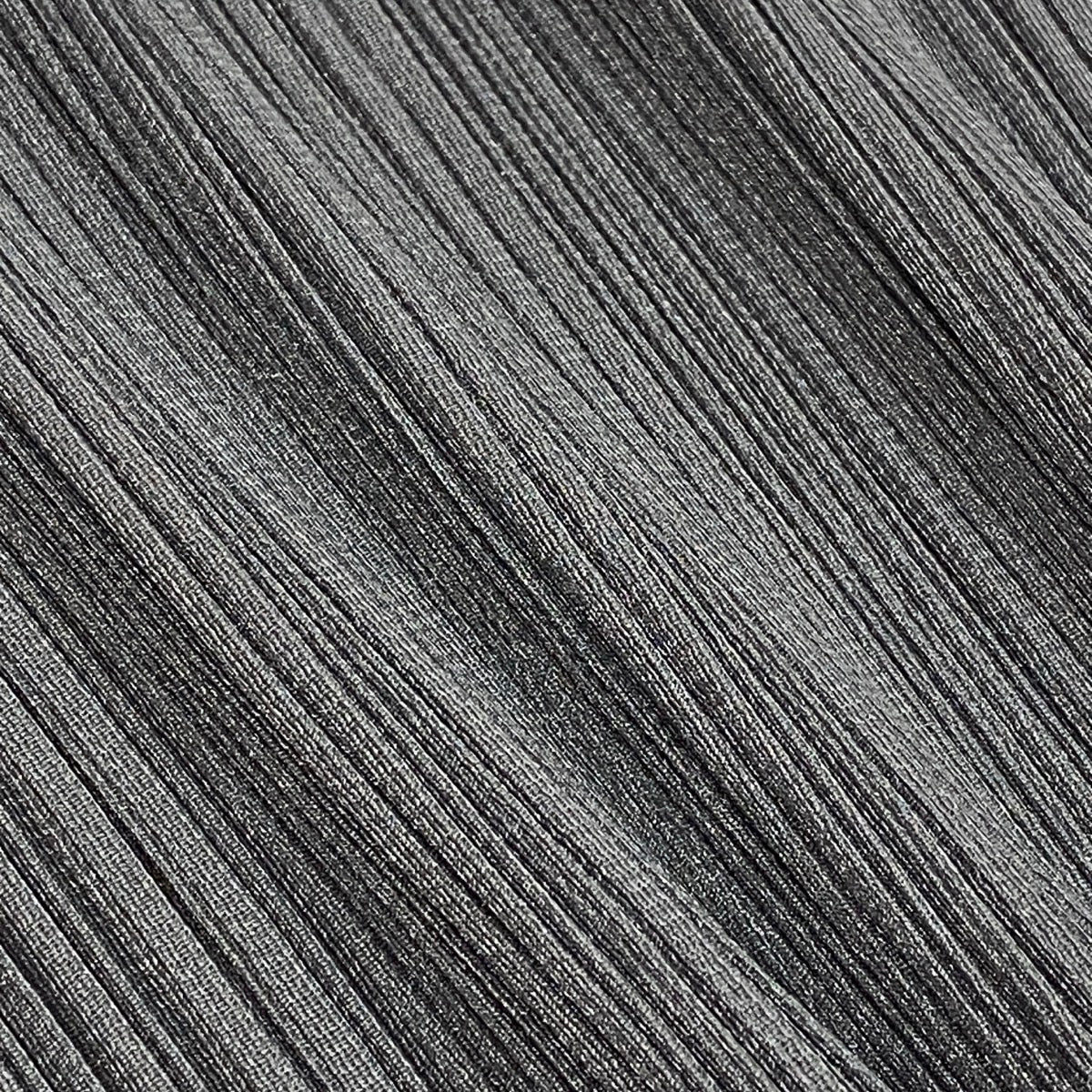 Ag10 【美品】 PLEATS PLEASE プリーツプリーズ ロングスリーブカットソー プリーツ加工 PP04-JK602 サイズ3 グレー ポリエステル100％ レディース 女性用u02t