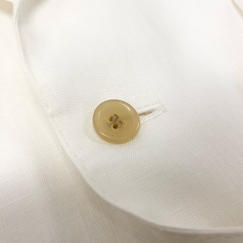 40l25 Papas パパス テーラードジャケット サマージャケット ブレザー 50 ホワイト リネン メンズ 紳士服u02t