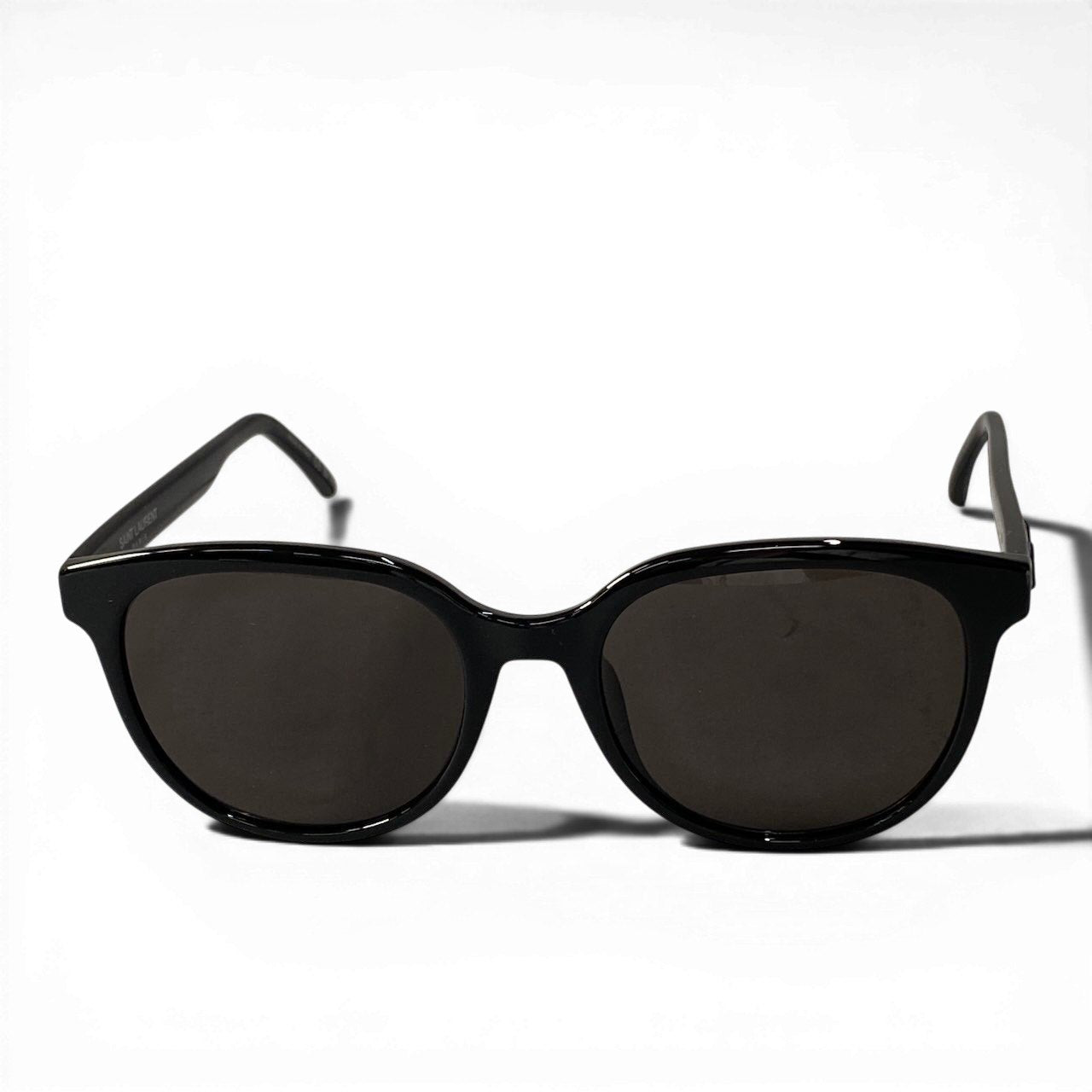 g11 《極美品》 SAINT LAURENT サンローラン レターリングロゴ サングラス Letterring Logo Sunglasses SL317 55□20 ブラック ソフトケース付t18r