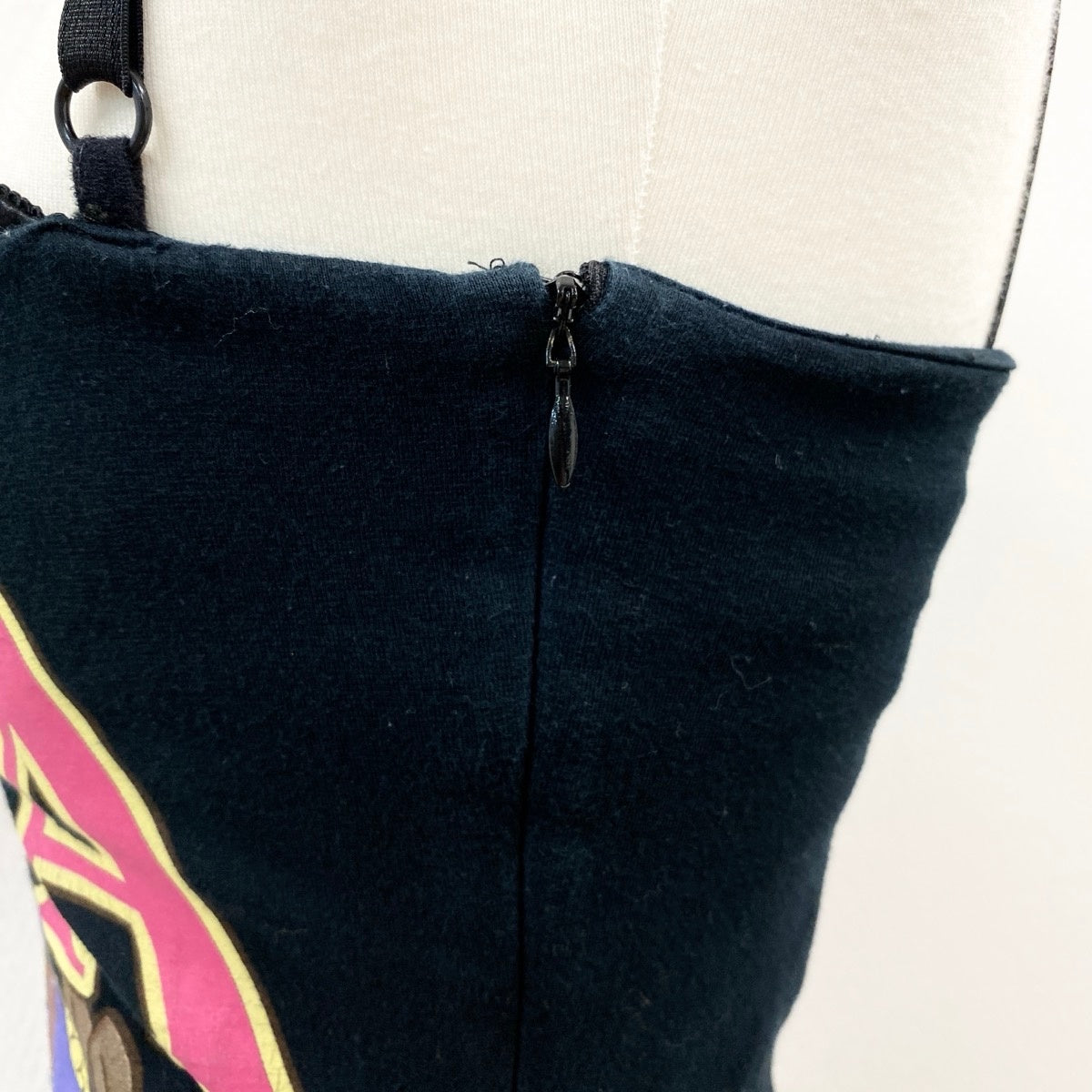 Ih10 DOLCE＆GABBAN ドルチェアンドガッバーナ ROMA ITALIA グラフィック ワンピース 2003年 安室奈美恵 PV着用 24 38 ブラック レディース 女性用u02t