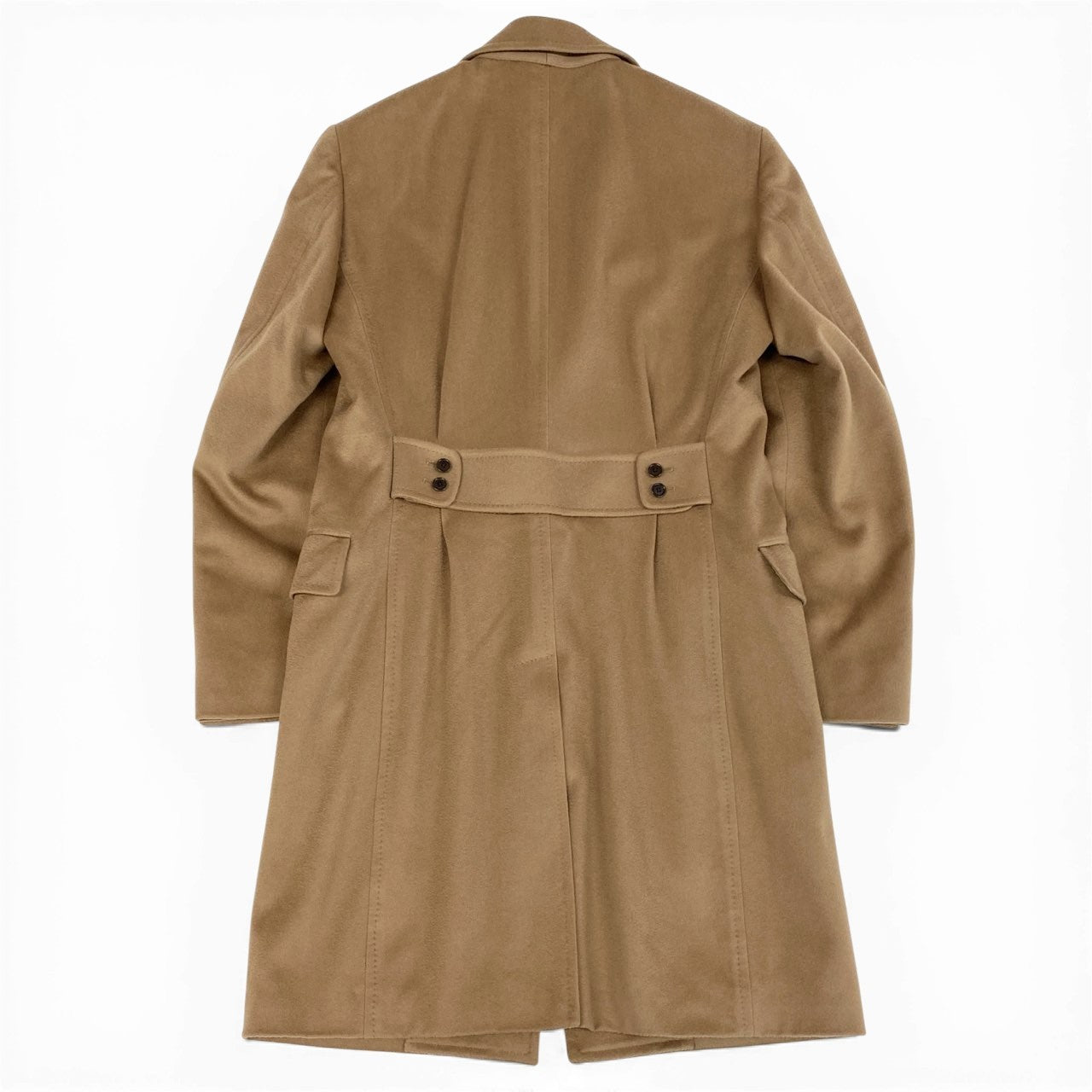 30a9 TOMORROWLAND トゥモローランド Loro Piana ロロピアーナ生地 カシミヤブレンド チェスターコート サイズ46 ベージュ CASHMERE ビジネスt18r