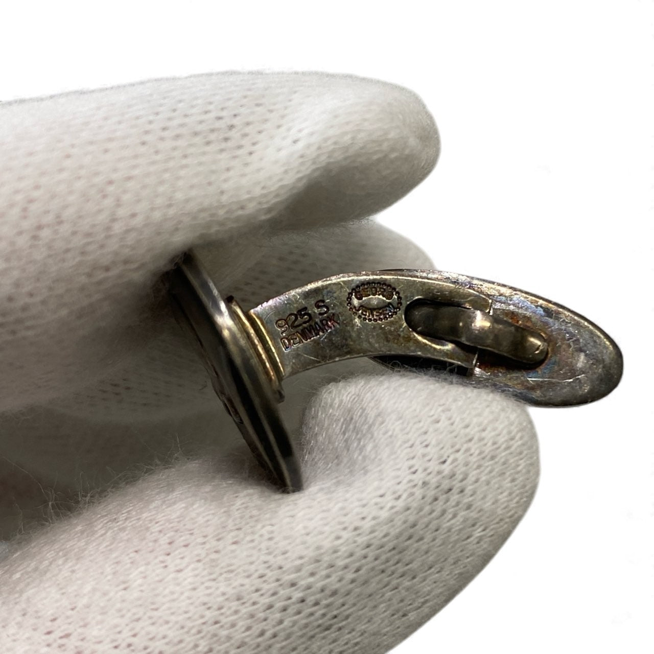 k10 GEORG JENSEN ジョージジェンセン カフス ホース モチーフ スターリングシルバー 925 アクセサリー 男性用 メンズk02i