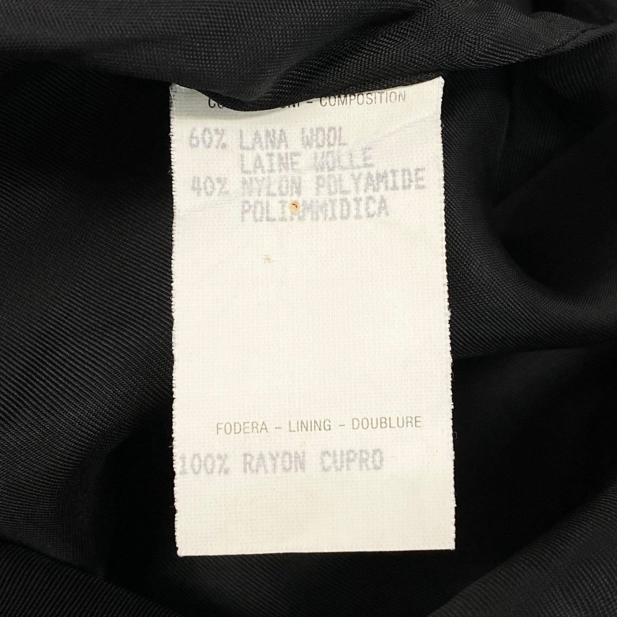 Eh6 GUCCI グッチ スラックス 80～90’s Vintage Archive センタープレスパンツ フォーマル イタリア製 44 ブラック レディース 女性用o07t