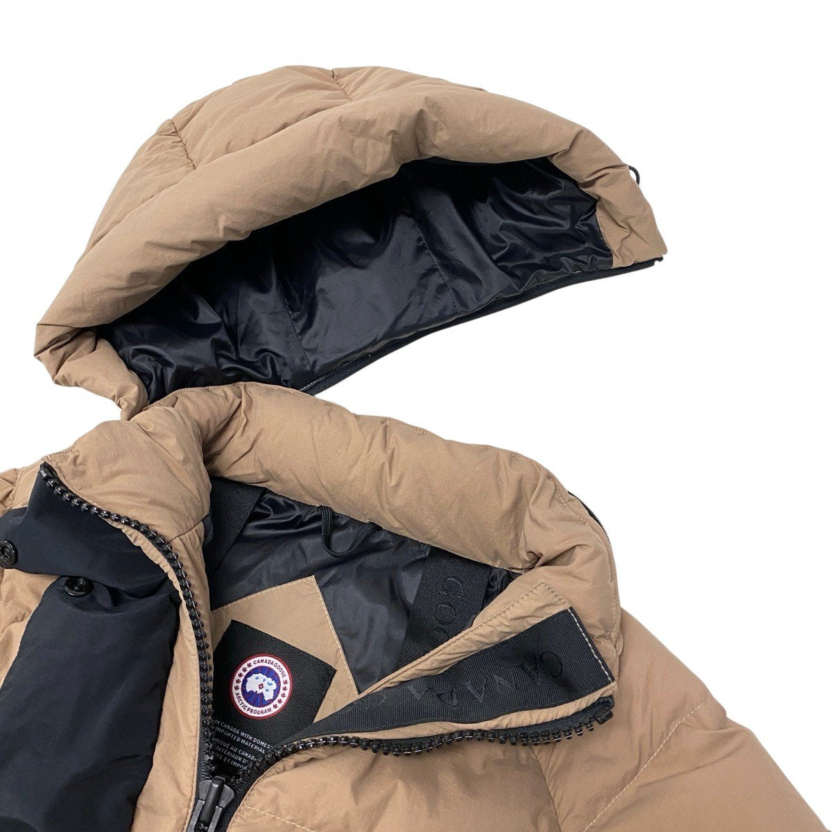 42h18 Canada Goose カナダグース Bryden Puffer ダウンジャケット フード取外可 リサイクルエンデュラリュクス生地 2621WBJ SP 165/88A Tan レディース 女性用t18r
