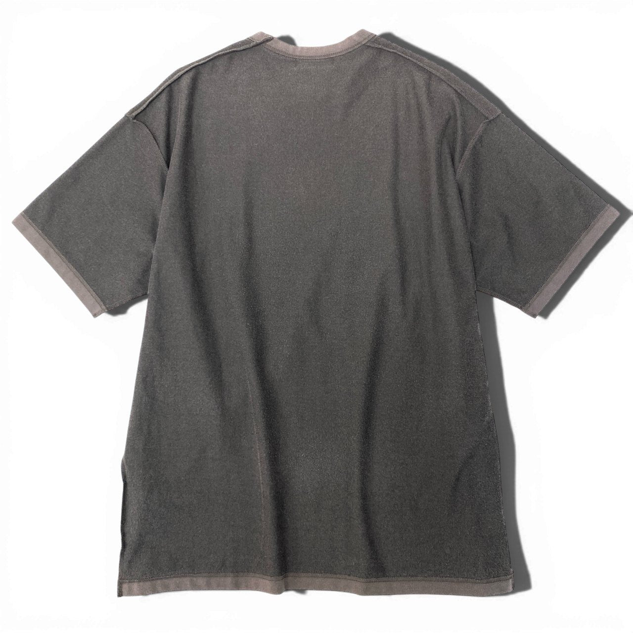 Ab5 COMME des GARCONS HOMME コムデギャルソンオム 24SS CdGHLOGO INSIDE TEE インサイドアウト Tシャツ 半袖カットソー HM-T011-051-1-3 Mサイズ ブラウン系 コットン メンズk02i