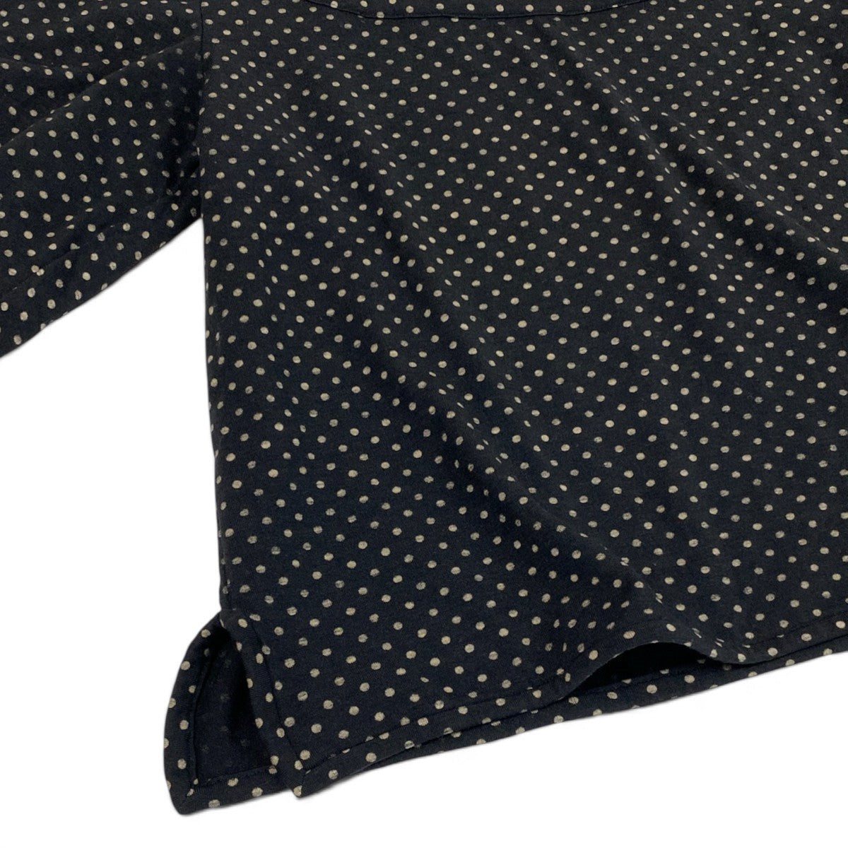 Ai4 COMME des GARCONS 80's～90's アーカイブ ブラウスカットソー ドット柄 ブラック レディース 女性用u02t