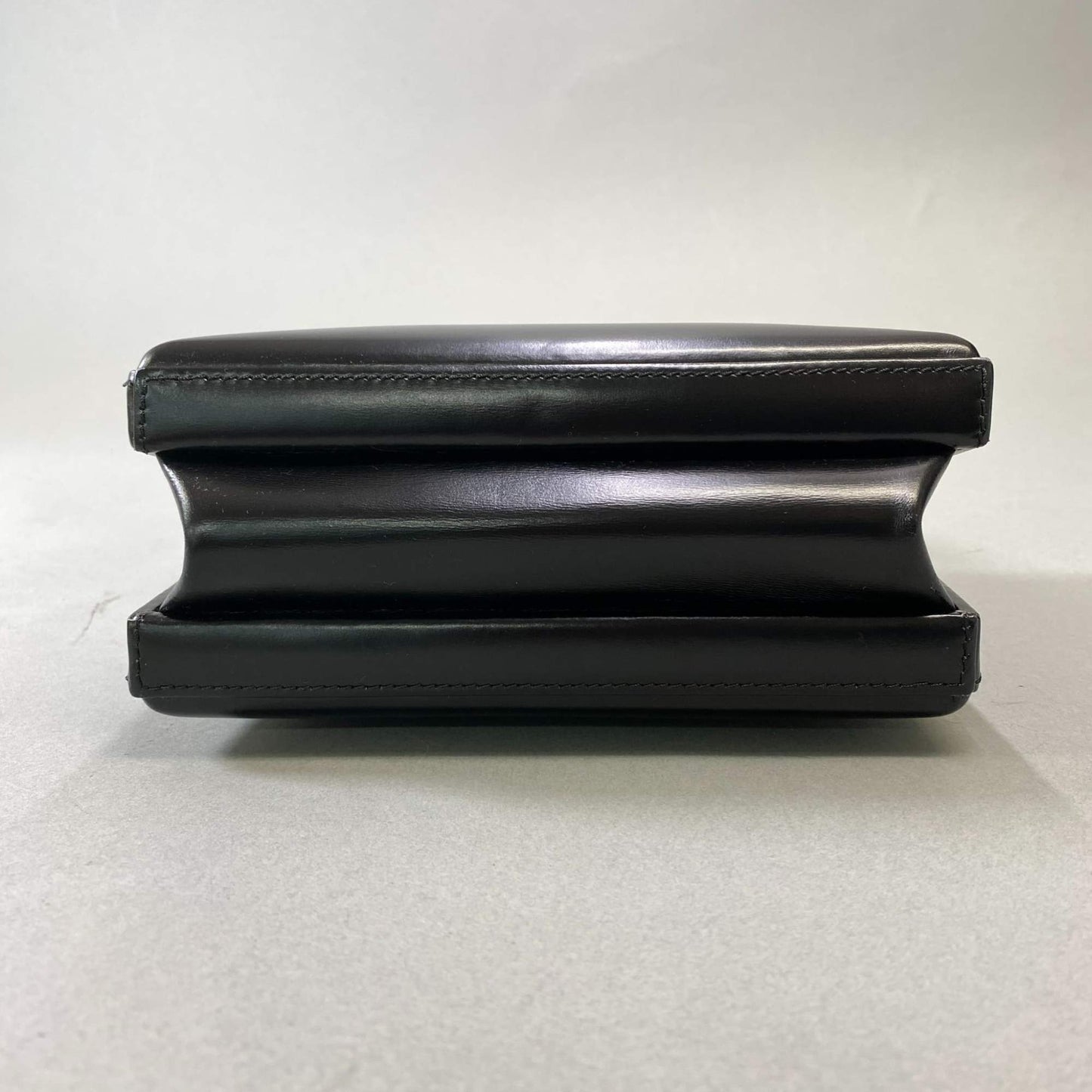 L10 【美品】LOEWE ロエベ vintage ヴィンテージ ハンドバッグ アナグラムロゴ ブラック レザー handbag vintage レディース 鞄k02i