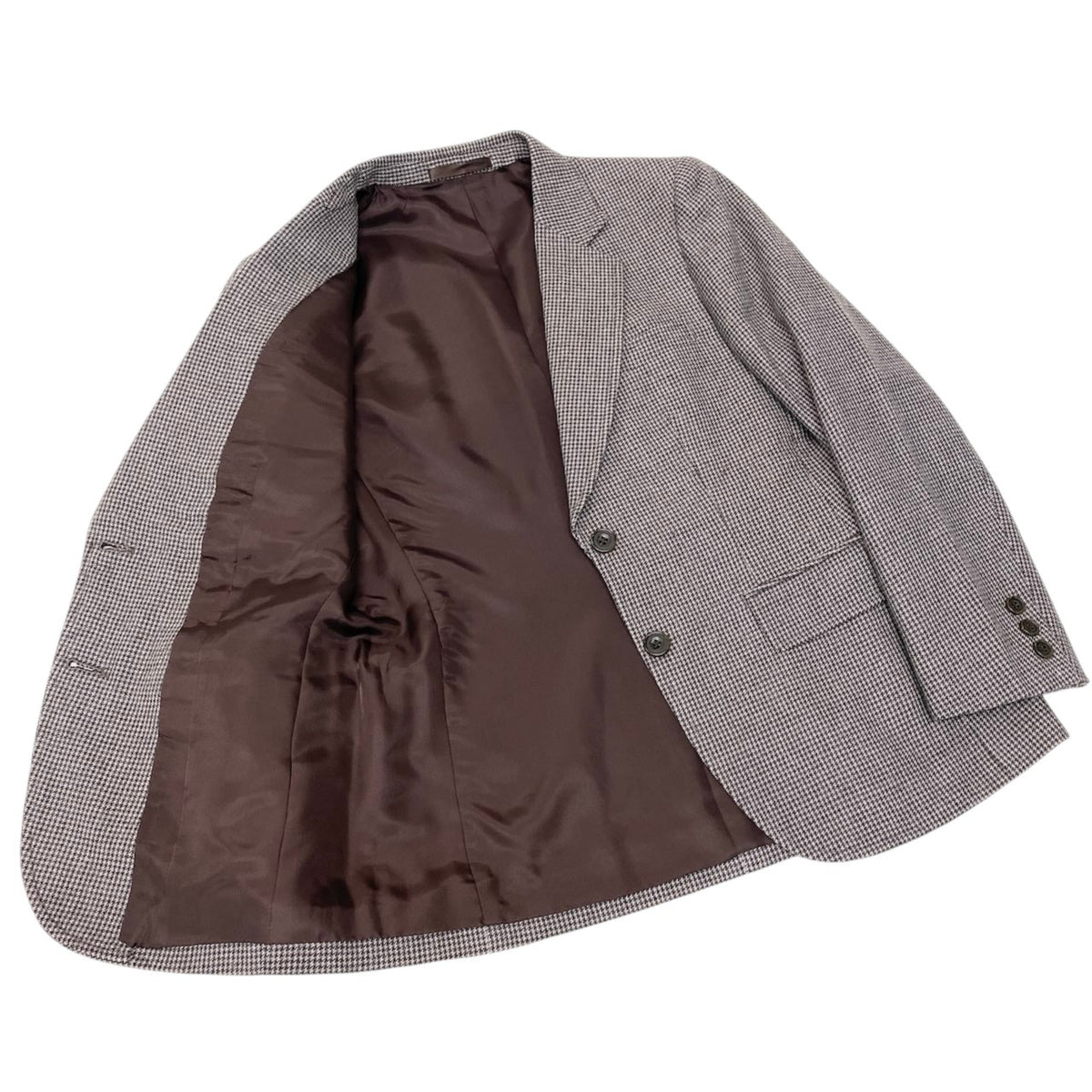 36j20 【極美品】 Burberrys バーバリーズ セットアップ スカートスーツ フォーマル 11AB2 ブラウン系 ウール100％ レディースu02t