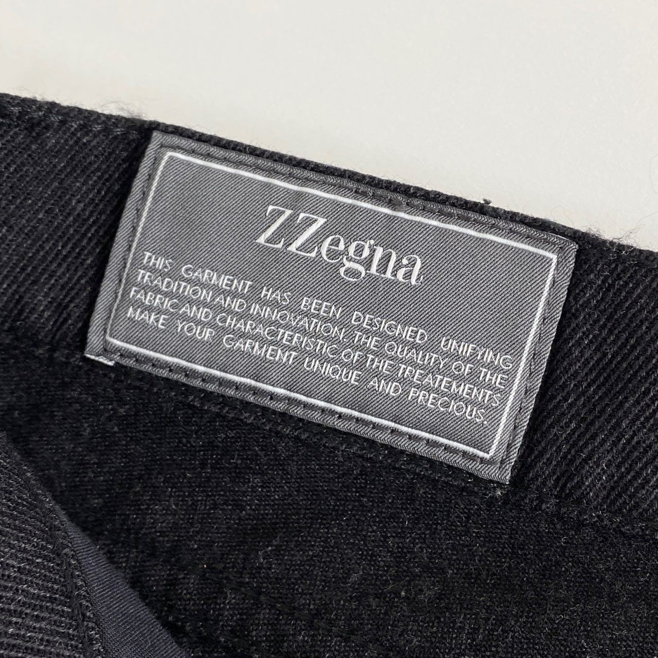 50h10-1 《美品》 Z Zegna ジーゼニア エルメネジルドゼニア カジュアルパンツ ５ポケットパンツ サイズ30 チャコールグレー メンズ