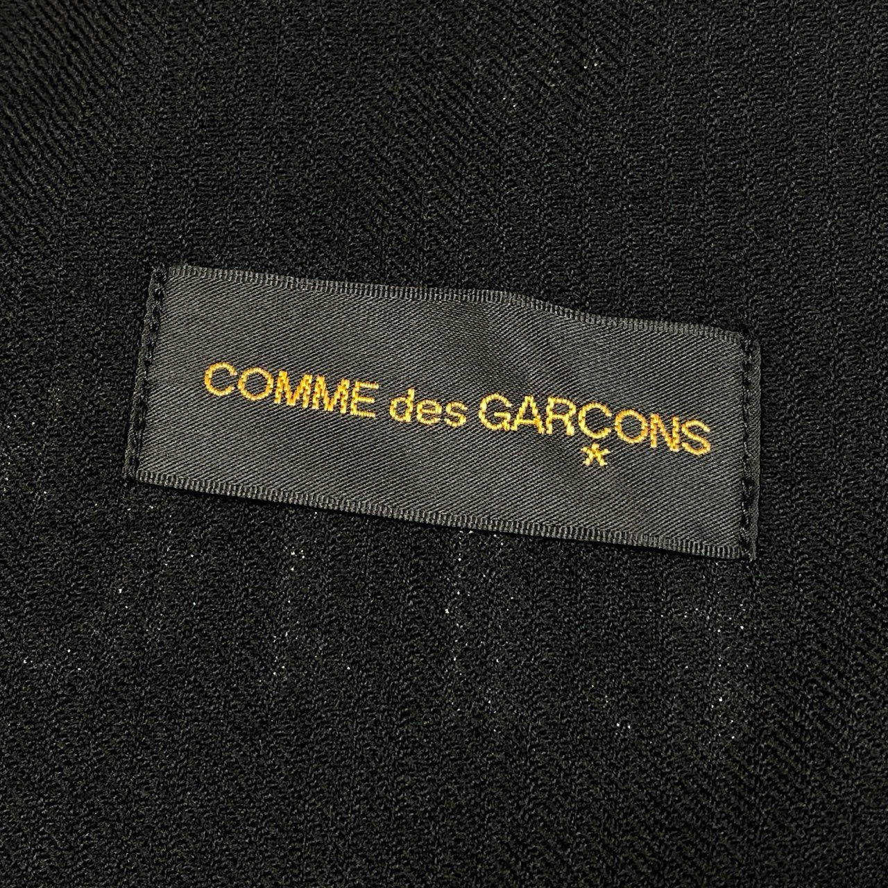 Ad7 COMME des GARCONS コムデギャルソン AD2003  変形デザインジャケット 羽織  ブラック レディースta1