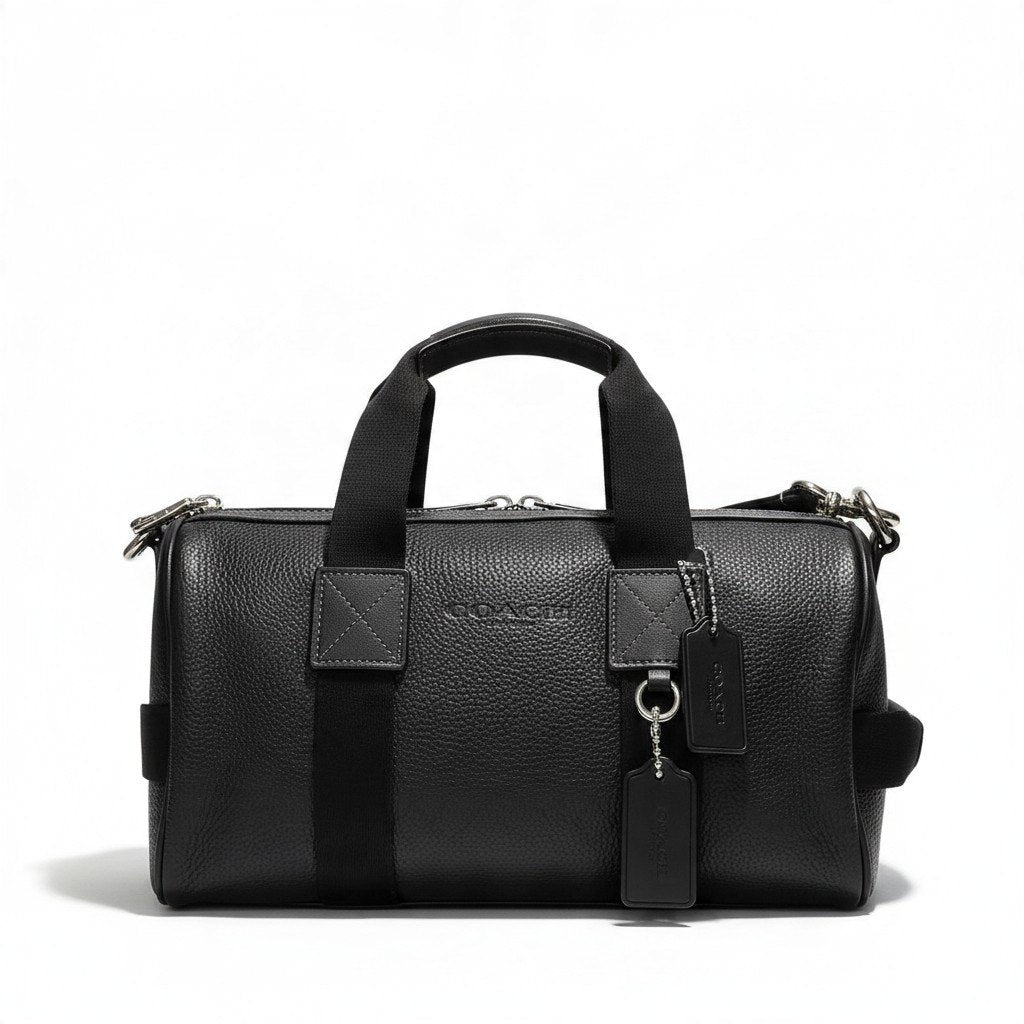 j19 Coach コーチ エクスプローラー ダッフルバッグ ミニボストン Explorer Duffel Bag Mini Boston Black CET23 ブラック レザーt18r