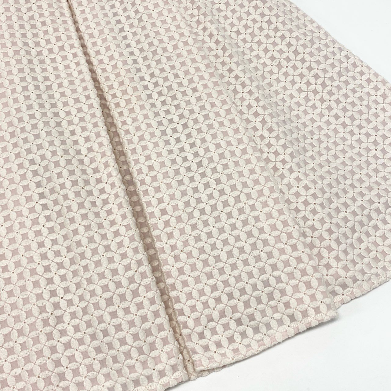 47k5 TOCCA トッカ CLOVER クローバードレス ノースリーブワンピース 総柄 刺繍 ウエストリボン レディース 女性用 OPTOYM0250 0 ピンク オフホワイトo07t