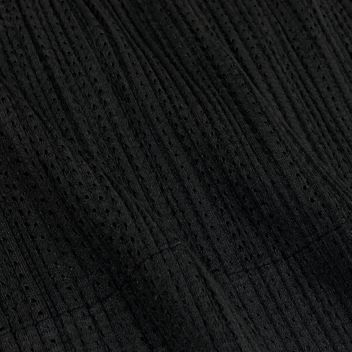 Aj15 ISSEY MIYAKE イッセイミヤケ プリーツ サイドライン セットアップ メッシュ サイズL ブラック レッド ポリエステル100％ レディースo07t