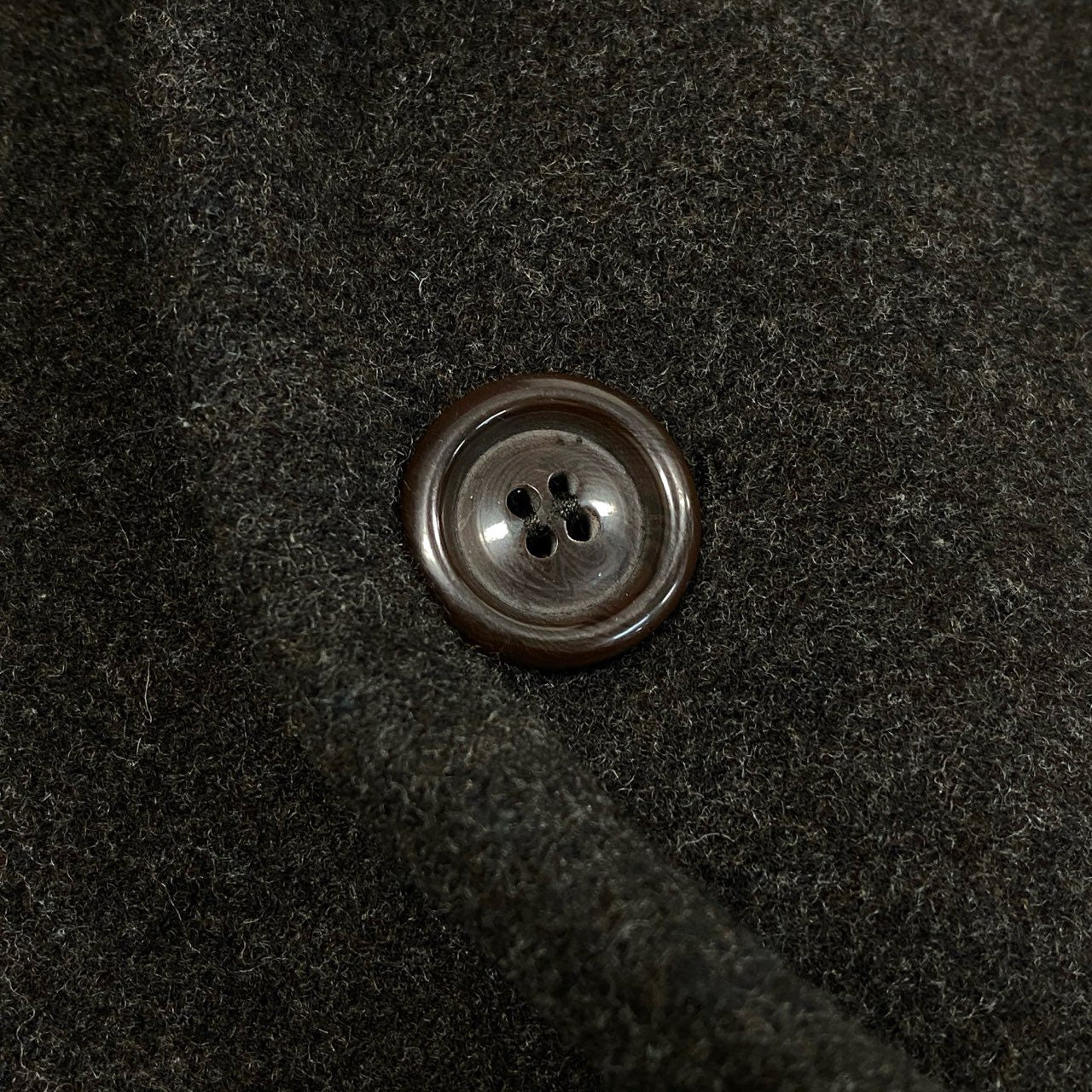 49i11 EMPORIO ARMANI エンポリオアルマーニ セミロングコート ウールコート イタリア製 90’s～00’s old メンズ 男性用 1626922 48 ブラウン系u02t