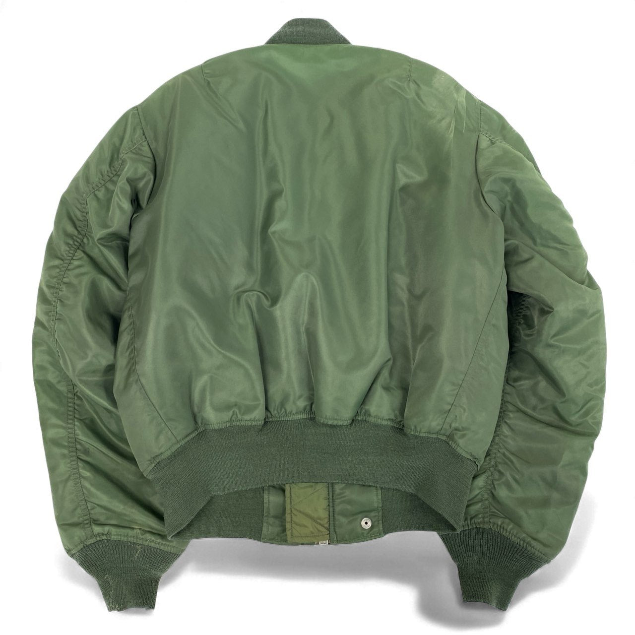 5L17 U.S. AIR FORCE ユーエスエアーフォース WESTOP INDUSTRIES社製 L-2A フライトジャケット ミリタリー Lサイズ カーキ ナイロン メンズo07t