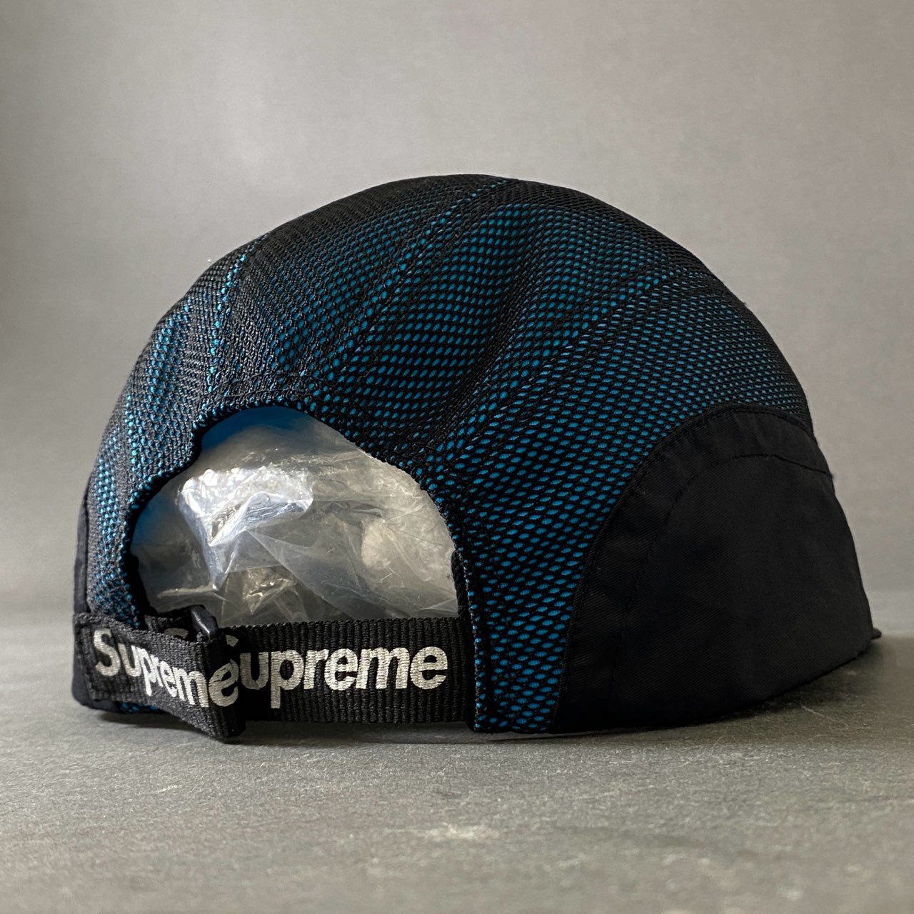 g18 《美品》 Supreme シュプリーム NIKE ナイキ Trail Running Hat トレイルランニングハット キャップ AA2242-010 ブラック ブルー 帽子