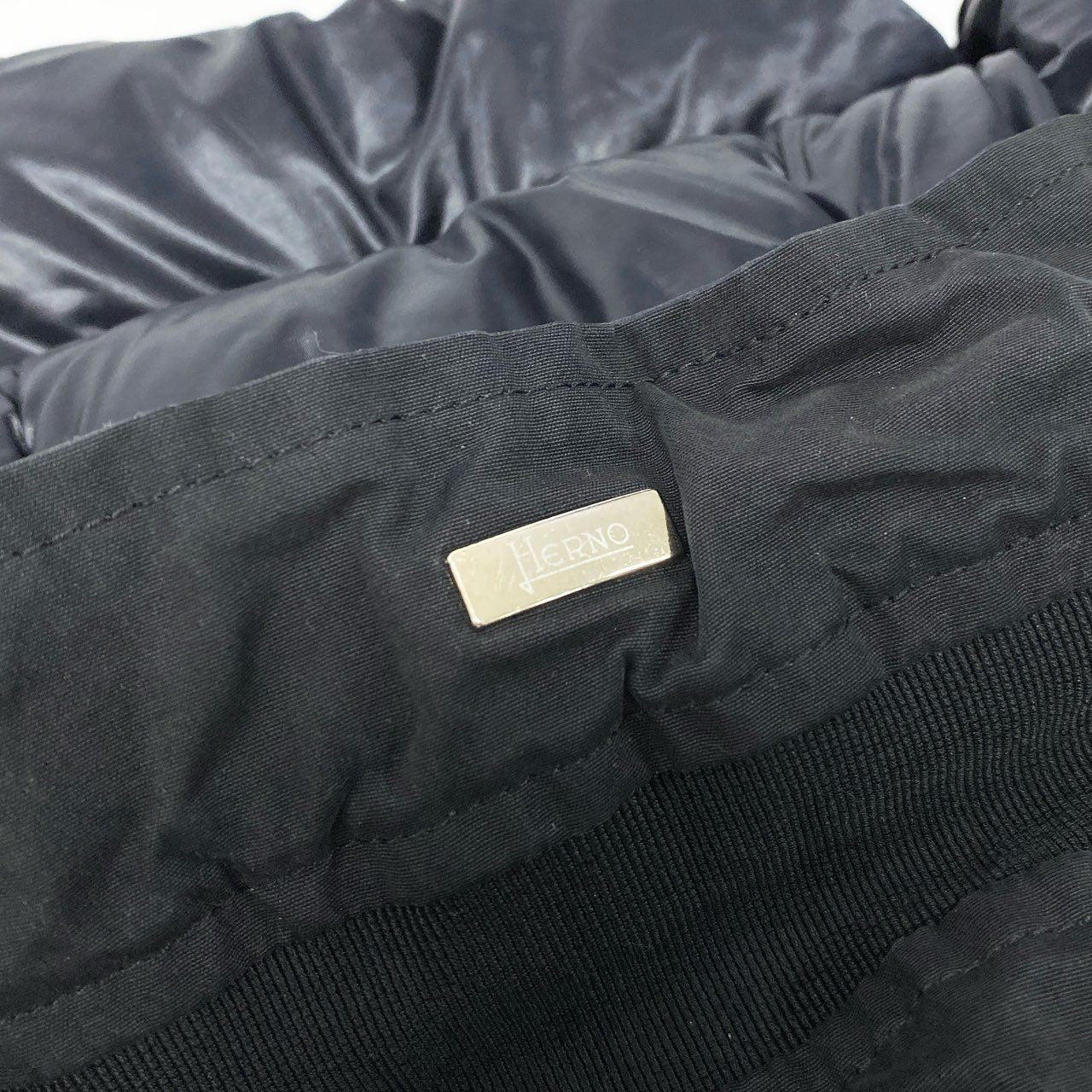 26L5 HERNO ヘルノ フード付き 3WAY ダウンコート サイズ44 ダークネイビー レイヤード風 女性服t18r