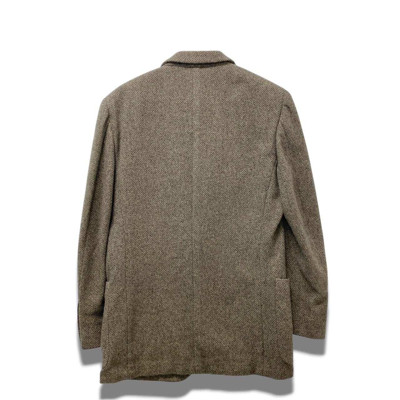 12b19 Ermenegildo Zegna エルメネジルドゼニア CASHMERE COMFORT テーラードジャケット 46 グレー系 カシミヤ100％ メンズu02t
